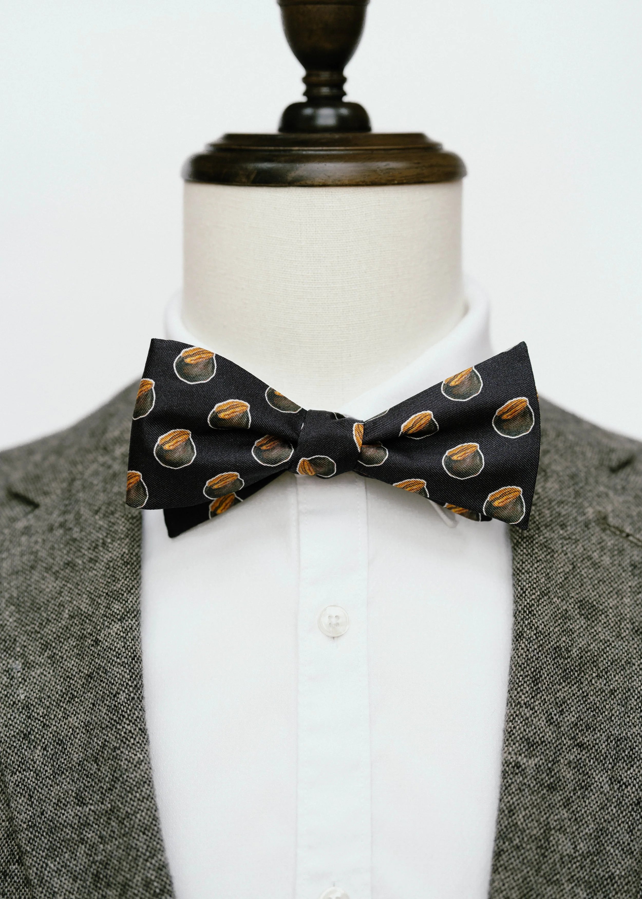 Bluegrass Bowtie Company - Black Bourbon Ball Bowtie