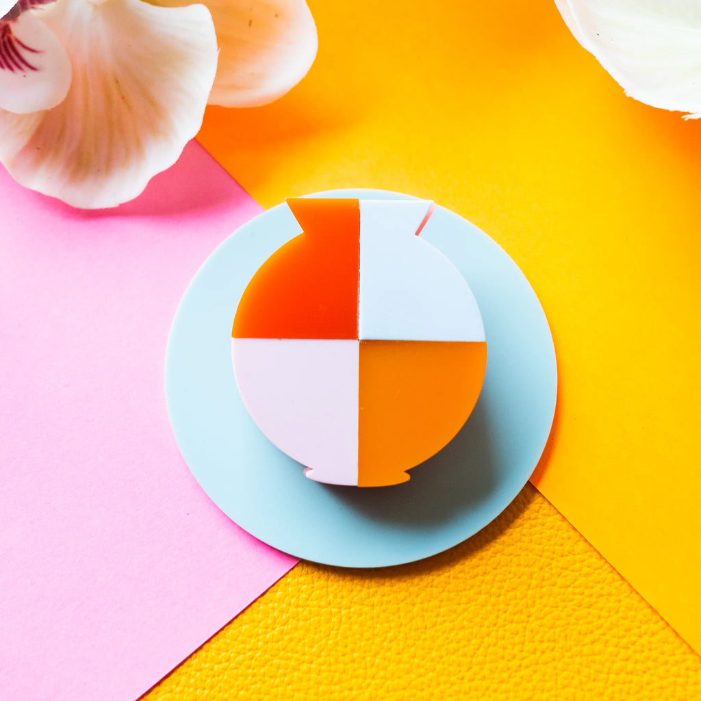 KHROMO+PHILIA - Vase Brooch