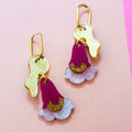 KHROMO+PHILIA - Sparkly Bell Flower Earrings