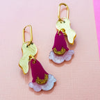 KHROMO+PHILIA - Sparkly Bell Flower Earrings
