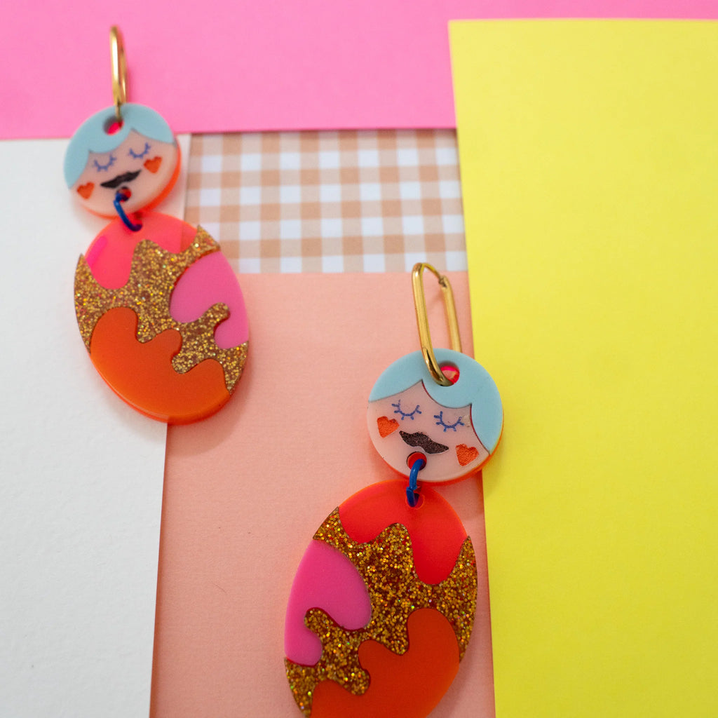 KHROMO+PHILIA - Lion Tamer Earrings