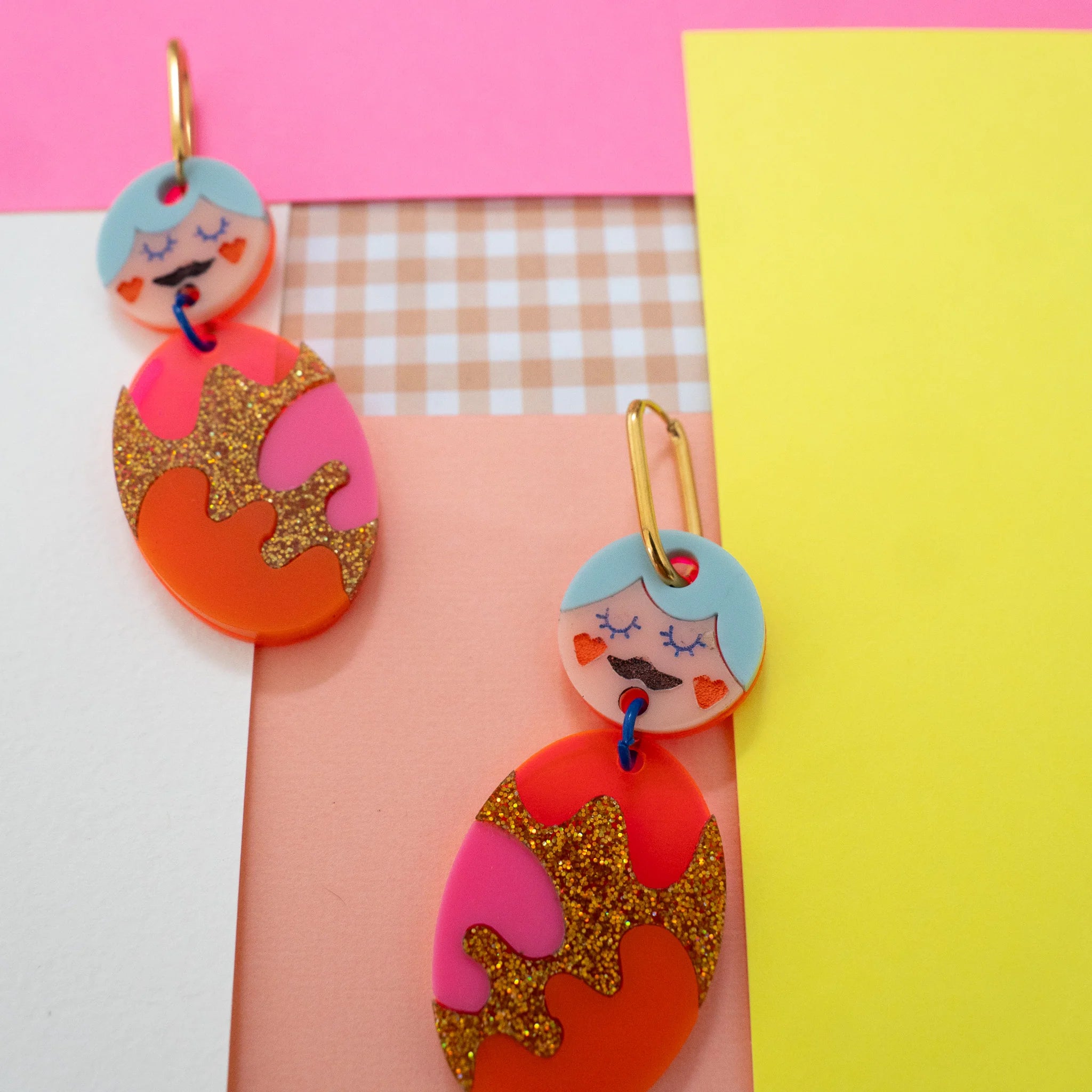 KHROMO+PHILIA - Lion Tamer Earrings
