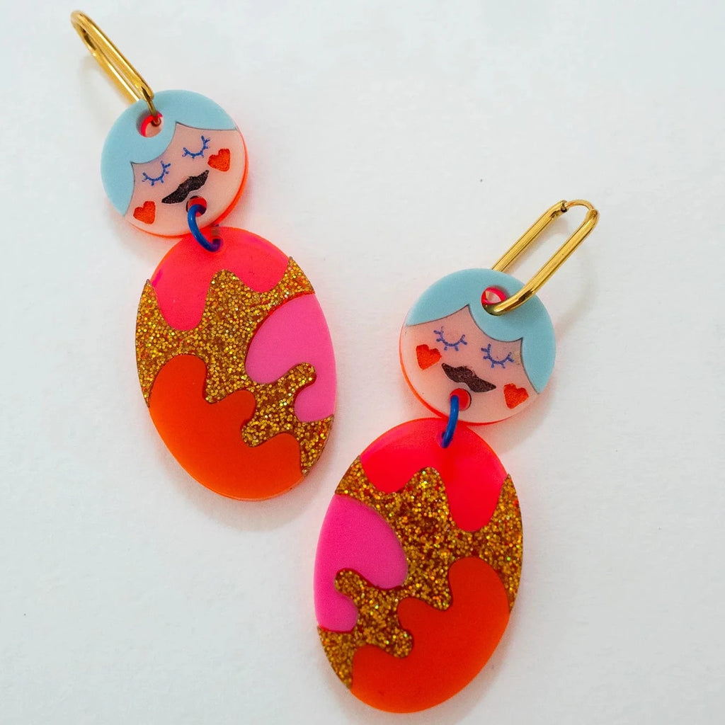 KHROMO+PHILIA - Lion Tamer Earrings