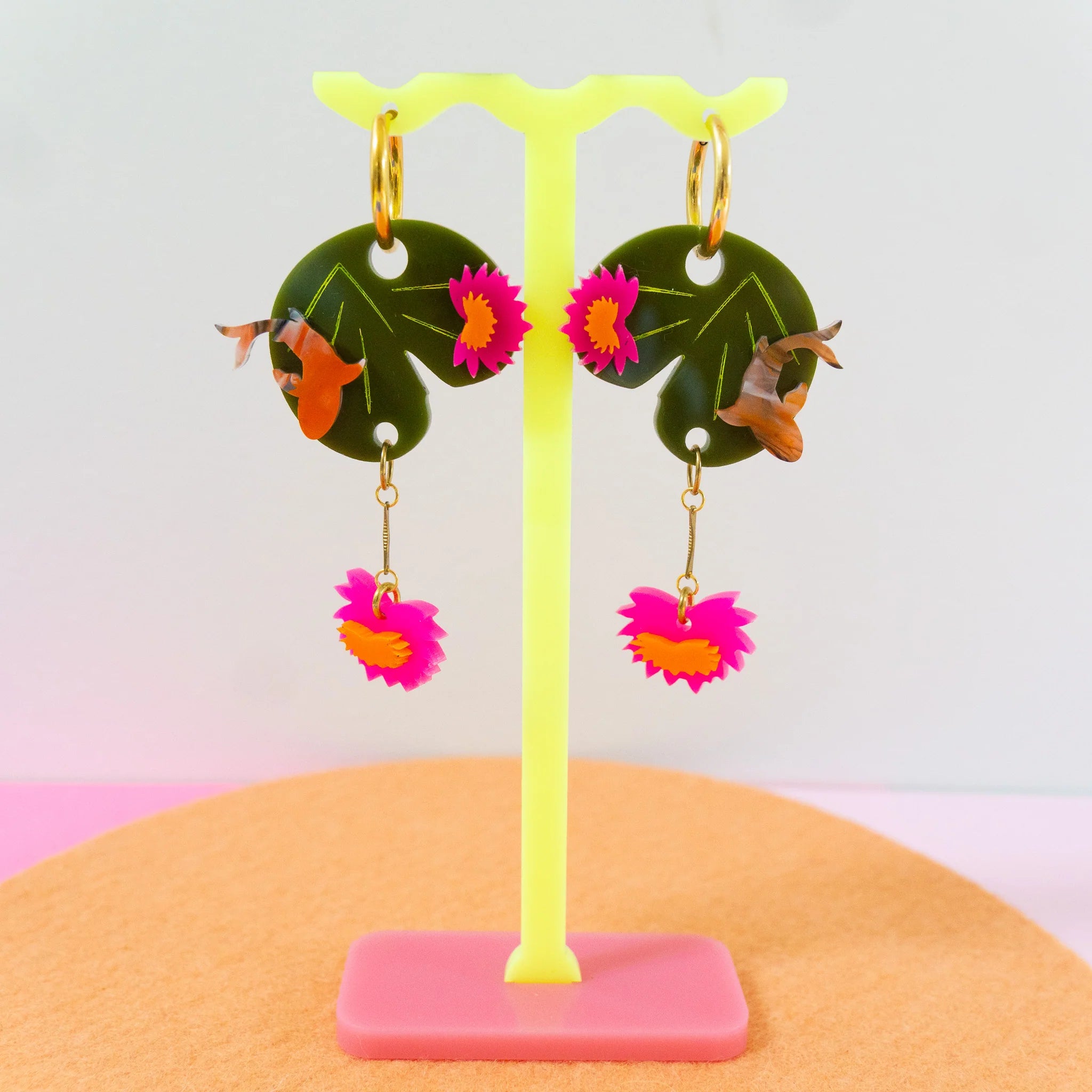 KHROMO+PHILIA - Lily Pad Earrings