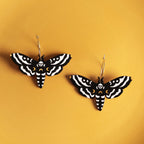 Le Chic Miami - Death Moth Dangle Earrings