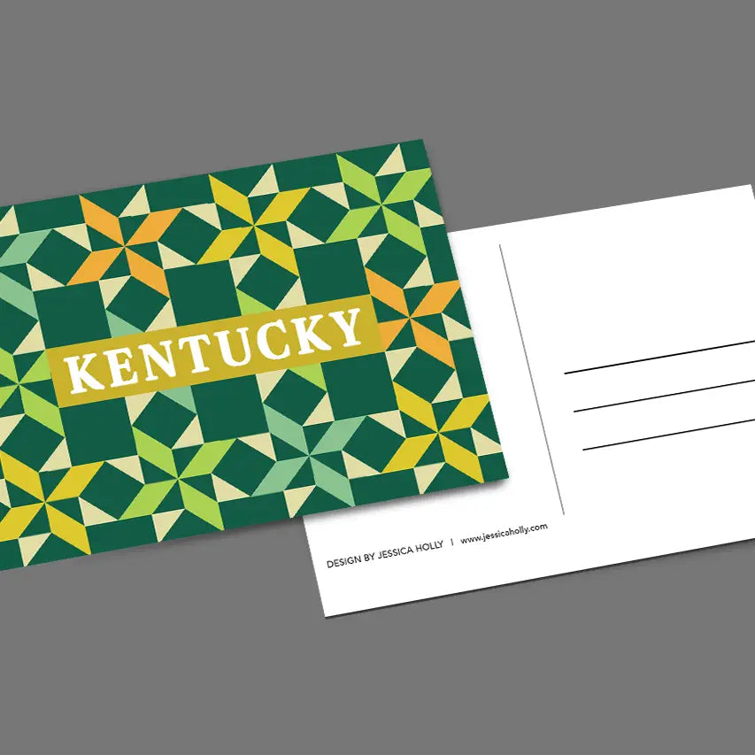 Jessica Holly- Kentucky Quilt Postcard