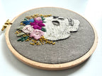 Paige Ream - Skull with Floral Crown