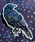 Guided Hand Studio - Holographic Raven Sticker