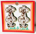 Slate & Stone Co. - Fish Vase Post Earrings