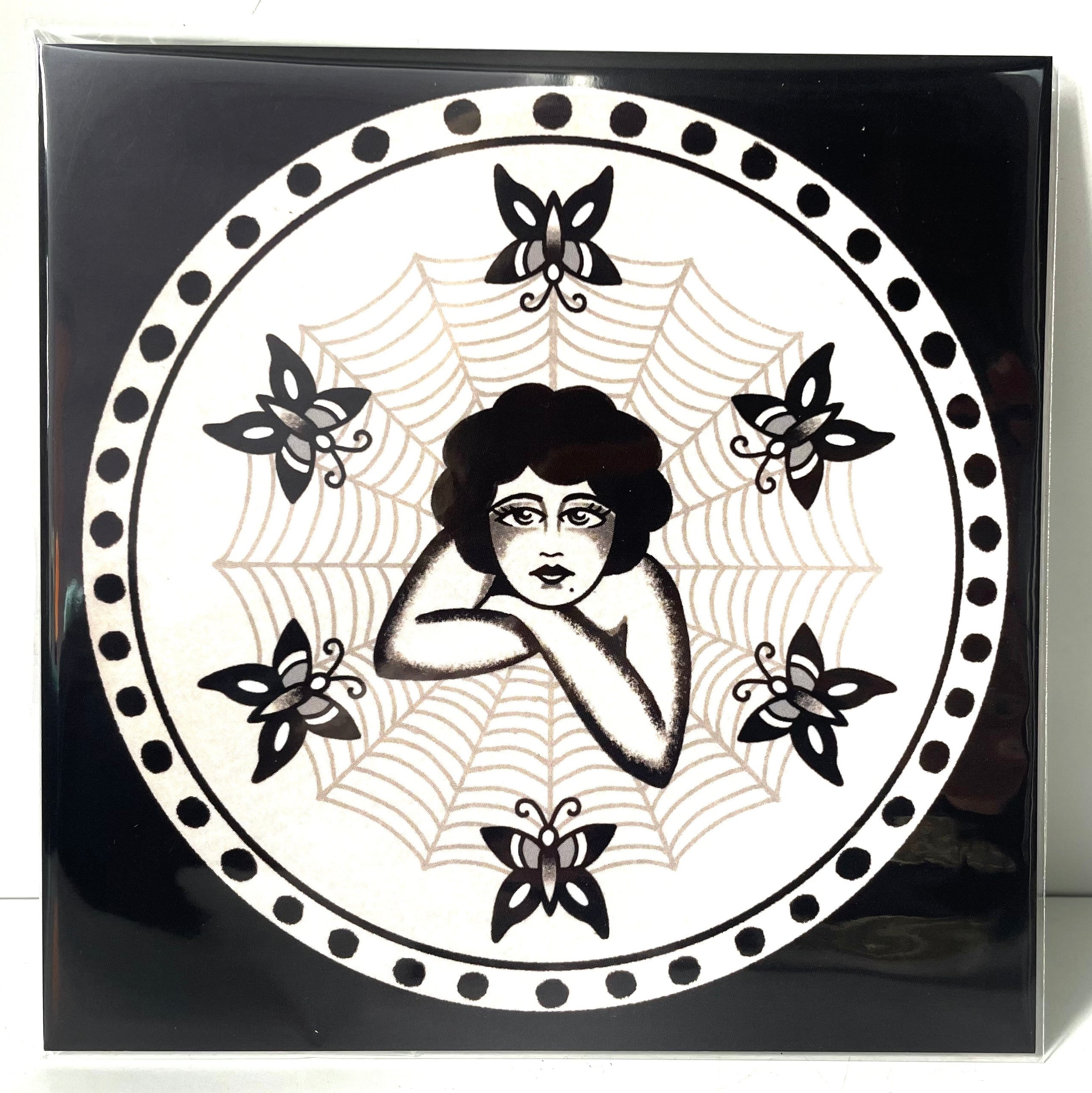 Tonia Raye Tattoo - Spider Web Lady Print