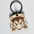 Slate & Stone Co. - Peeking Possum Keychain