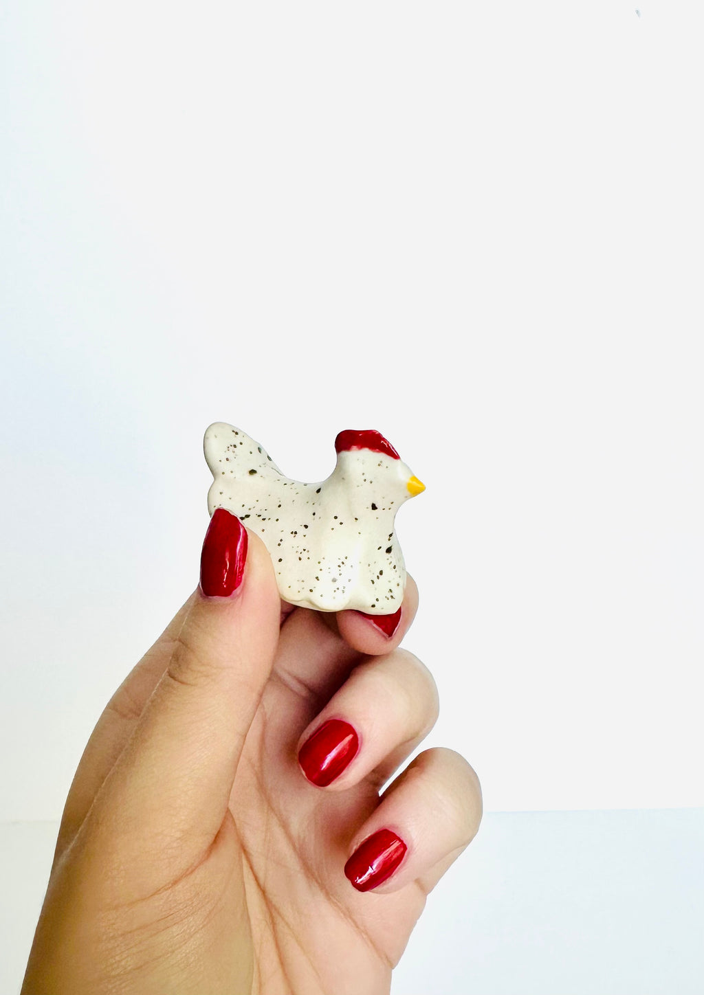 K Dub Art- Ceramic Chickens