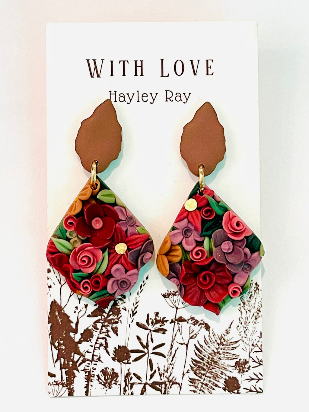 Hunnyhayart - Spring Floral Earrings