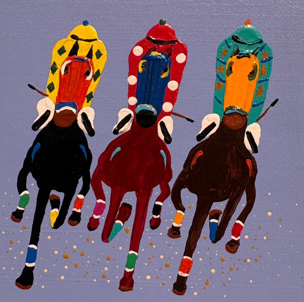 Kevin Oechsli - Derby Scenes 4x4 Paintings