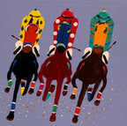 Kevin Oechsli - Derby Scenes 4x4 Paintings