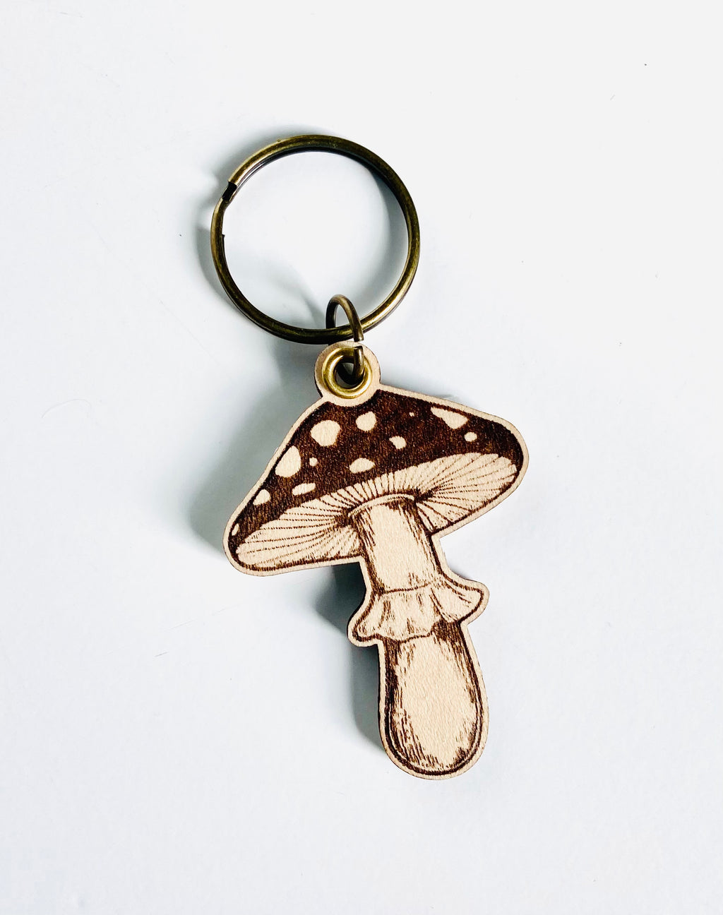 Slate & Stone Co. - Mushroom Keychain