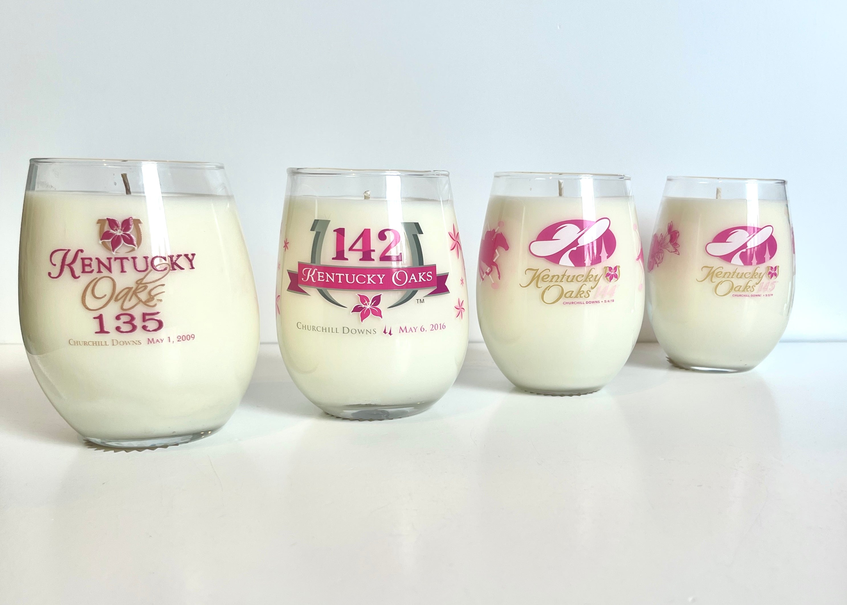 Nerd Babes Co - Oaks Wine Glass Candles