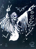 Grant Goodwine - Ozzy Ozbourne Hand Embellished Prints