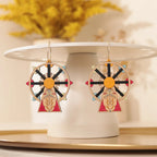 Le Chic Miami - Ferris Wheel Hoop Earrings