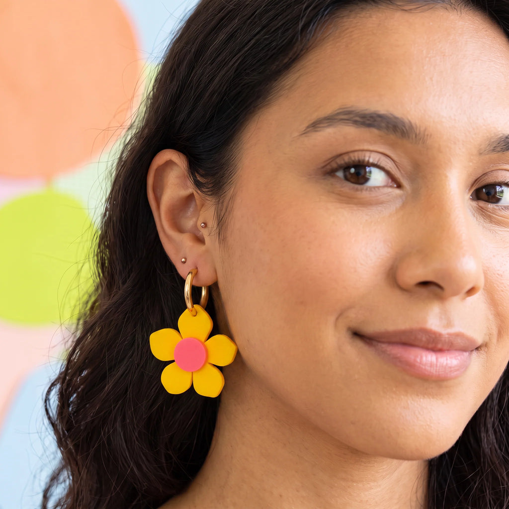 KHROMO+PHILIA - Reversible Flower Earrings