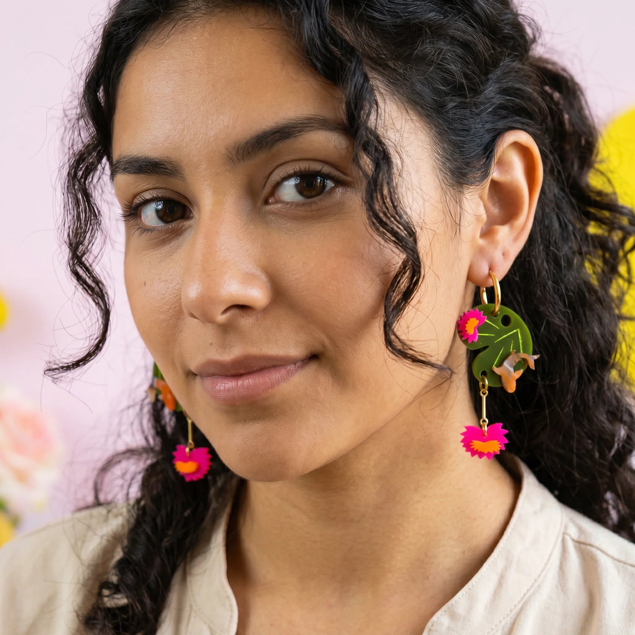 KHROMO+PHILIA - Lily Pad Earrings