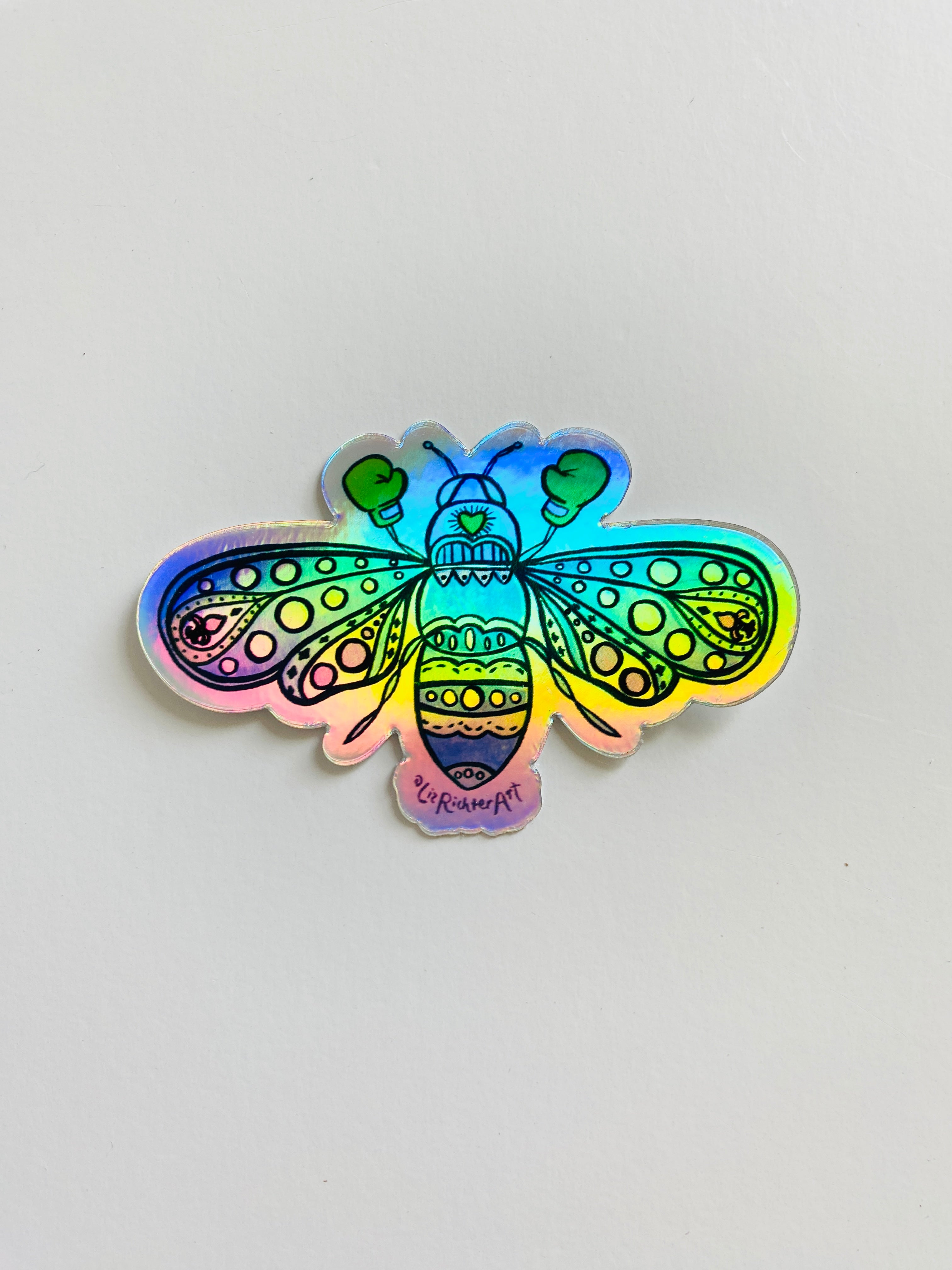 Liz Richter - Holographic Bee Sticker