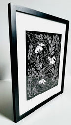 Fox Grove Art - Framed Movement and Flight