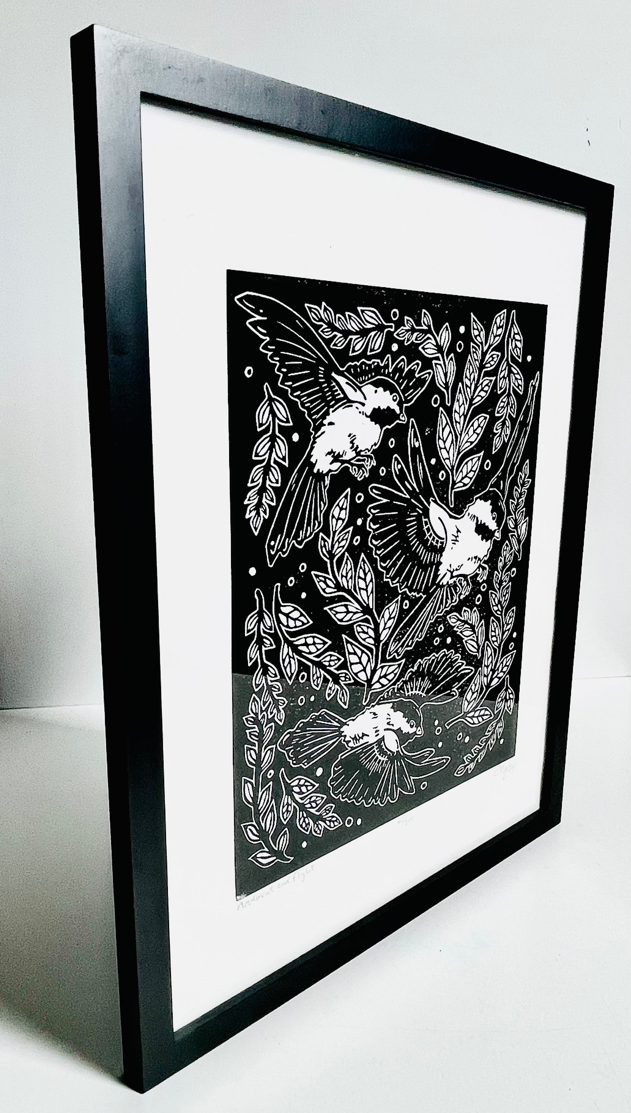 Fox Grove Art - Framed Movement and Flight