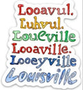 Bri Bowers - Louisville Spellings Sticker (Color)