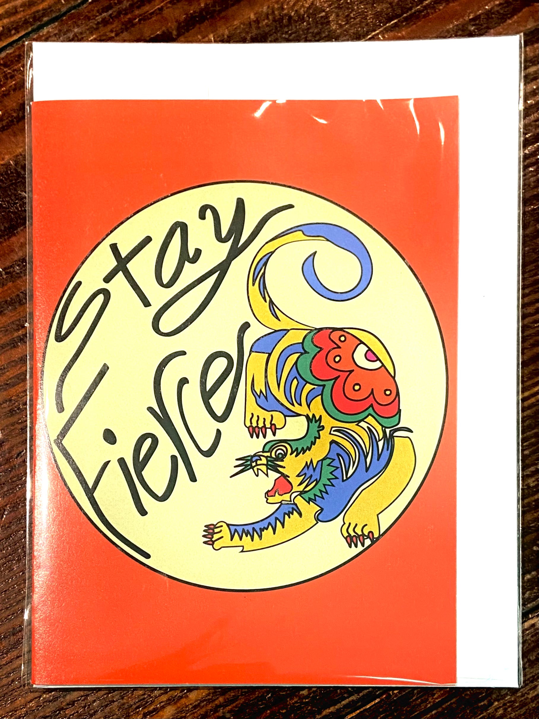 Madsee Cards - Stay Fierce card