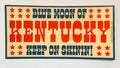 John Mata - Blue Moon of Kentucky Sticker