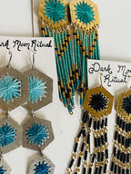 Dark Moon Ritual - Handmade Earrings