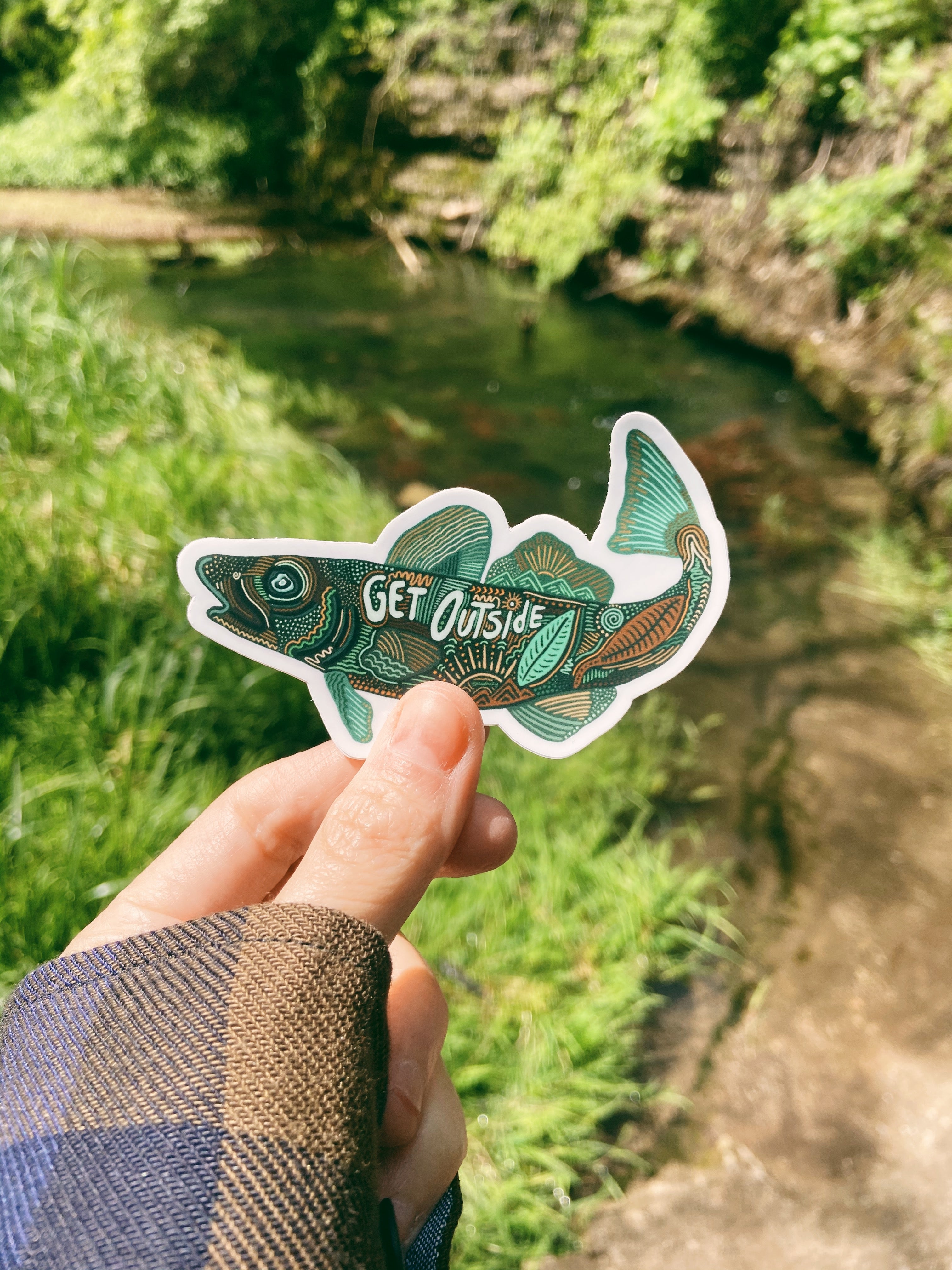 Jessica Holly Creative - Get Outside Sticker