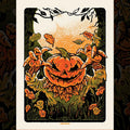 AngryBlue - Harvest Moon Print