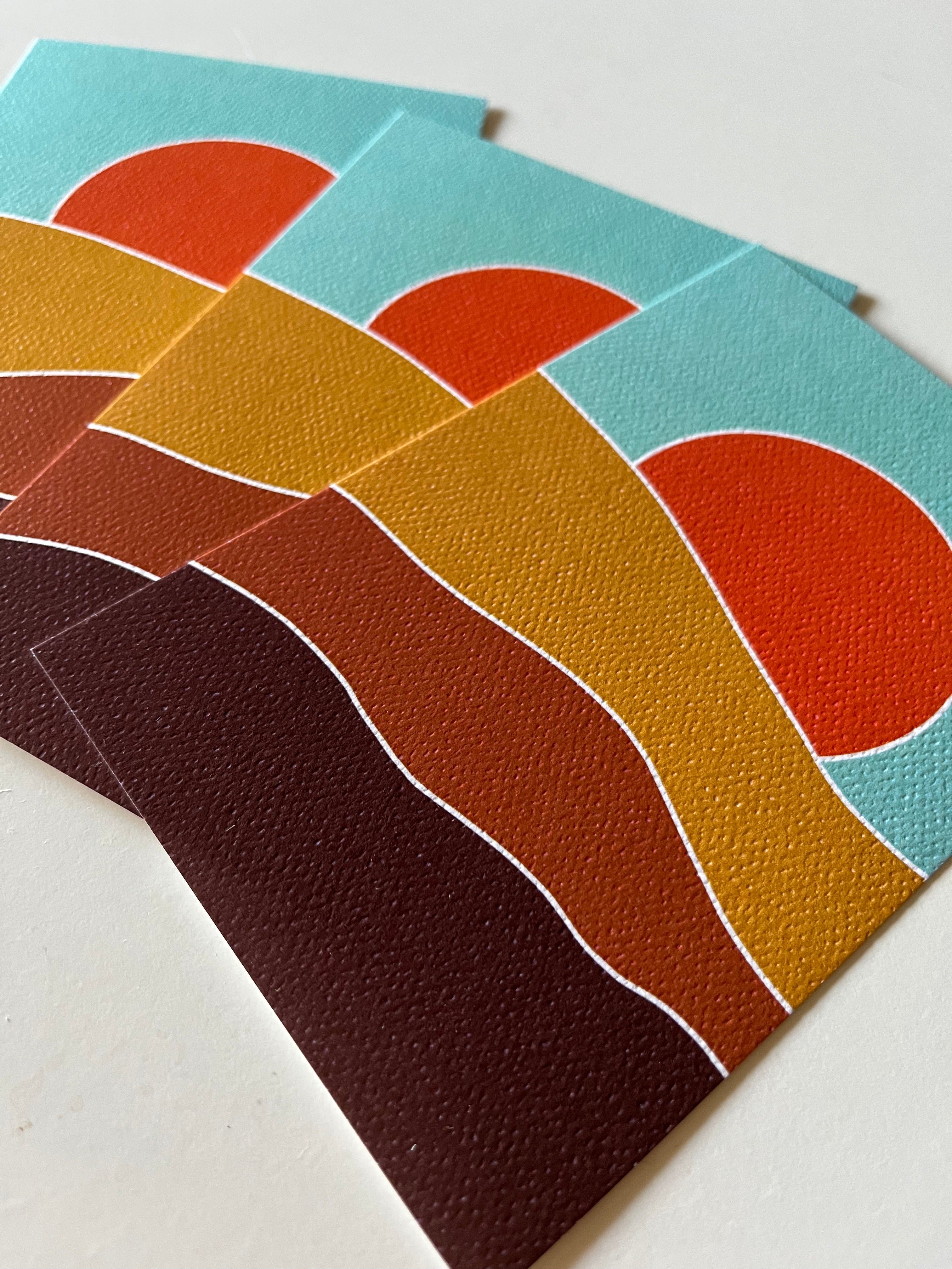 Jessica Holly Creative - Horizon Mountains print