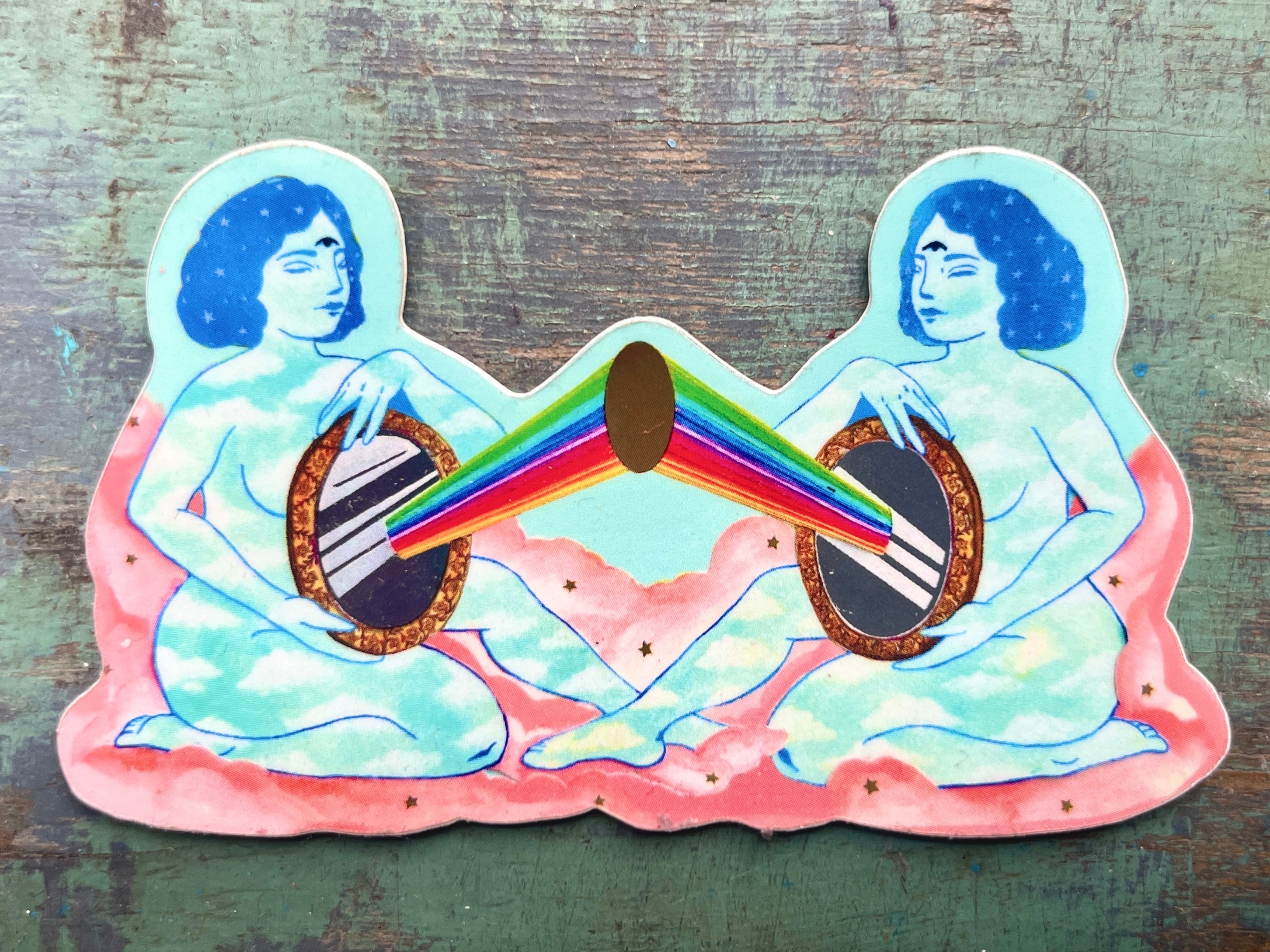 Guided Hand Studio - Reflect What You Are Sticker