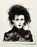 Maya Joy - Edward Scissorhands Sticker