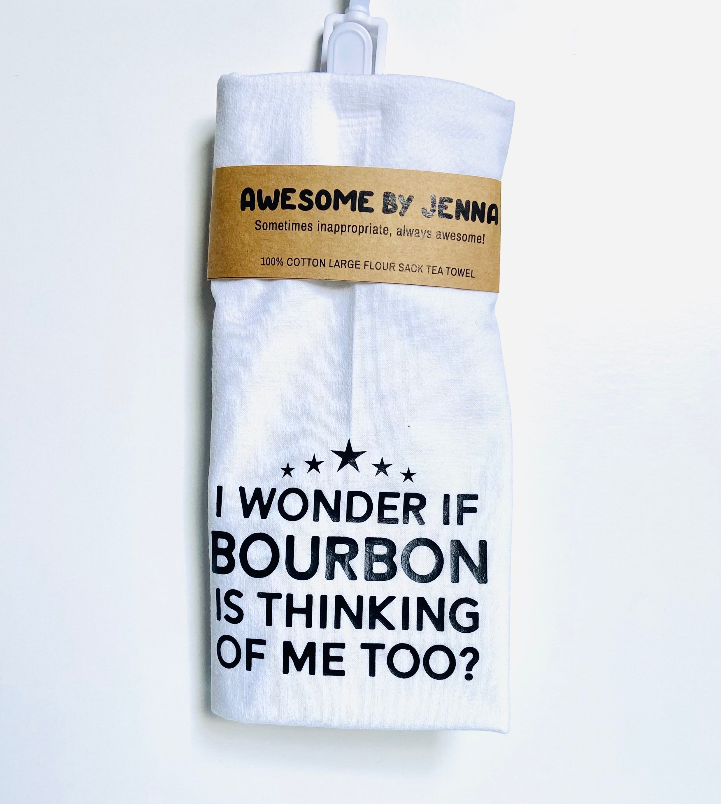 Awesome By Jenna - Bourbon Thinking Of Me Tea Towels