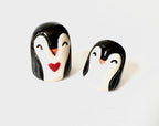 K Dub Art- Ceramic Penguins