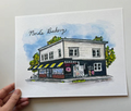 Bri Bowers  - Nord's Bakery Print