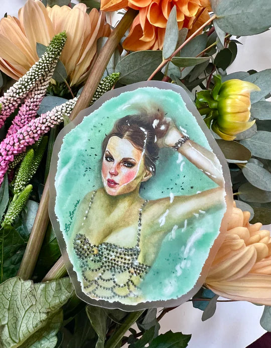 Bri Bowers  - Taylor Showgirl Sticker (Clear)