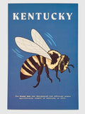 Jessica Holly- Kentucky Bee Postcard
