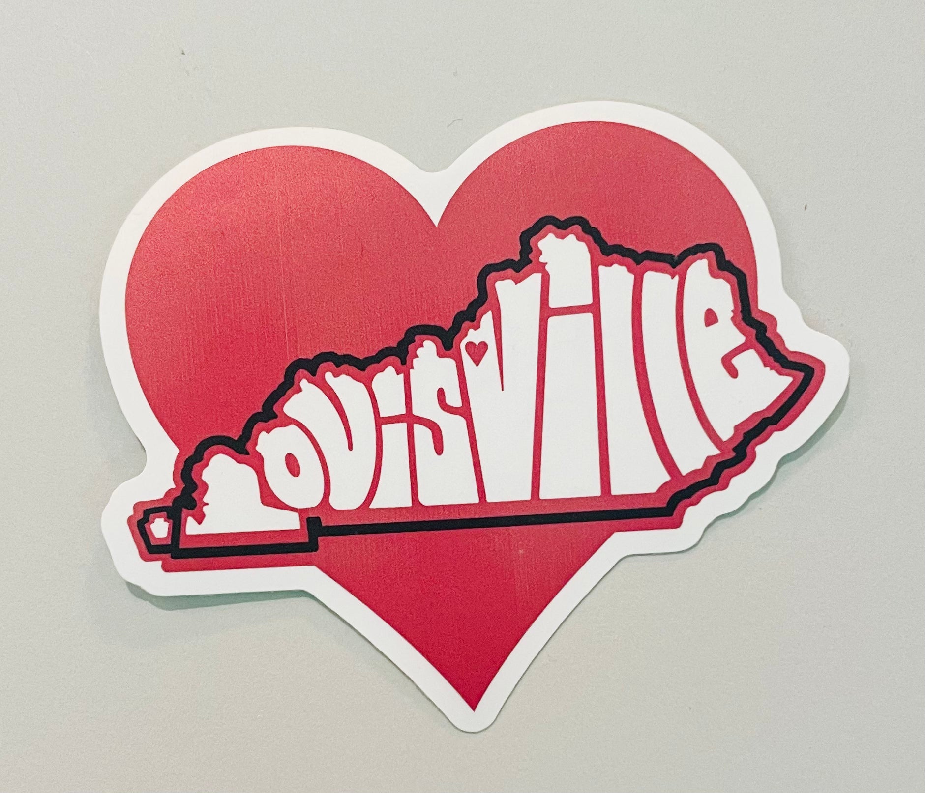 State Crafted - Louisville Heart Sticker