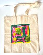 Angel's Art Studio - 15" x 15" Abstract Tote