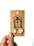 JamilaWorks - White Flower Earrings