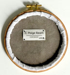 Paige Ream - Peacock on Linen