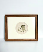Zoe Luvisi - Framed Pear Embroidery