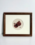 Zoe Luvisi - Framed Pomegranate Embroidery