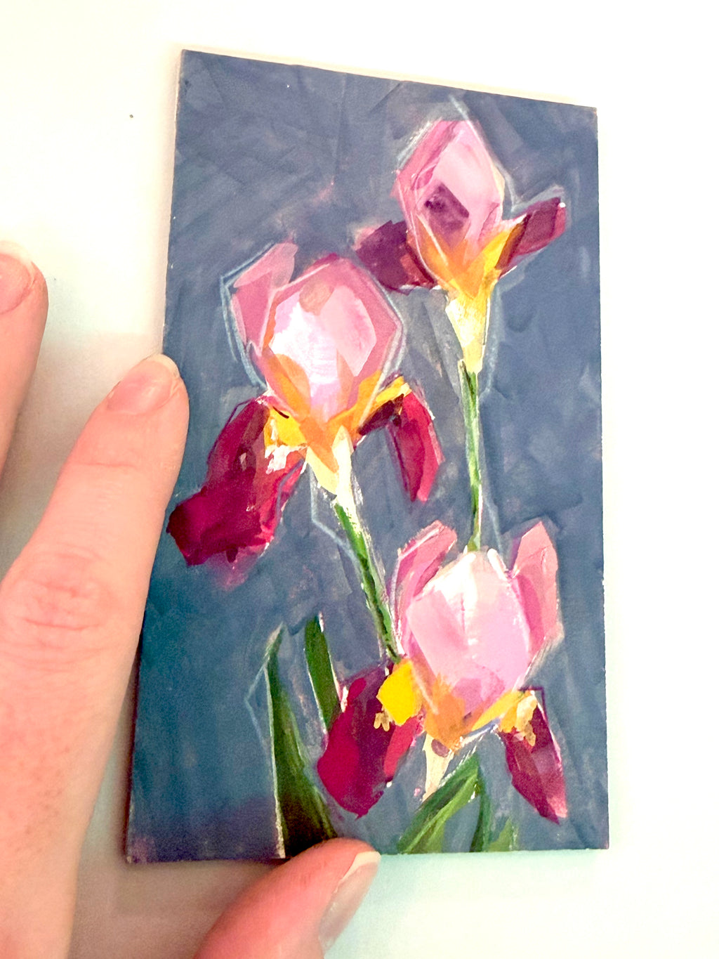 Kelley Luckett - Irises in Pink