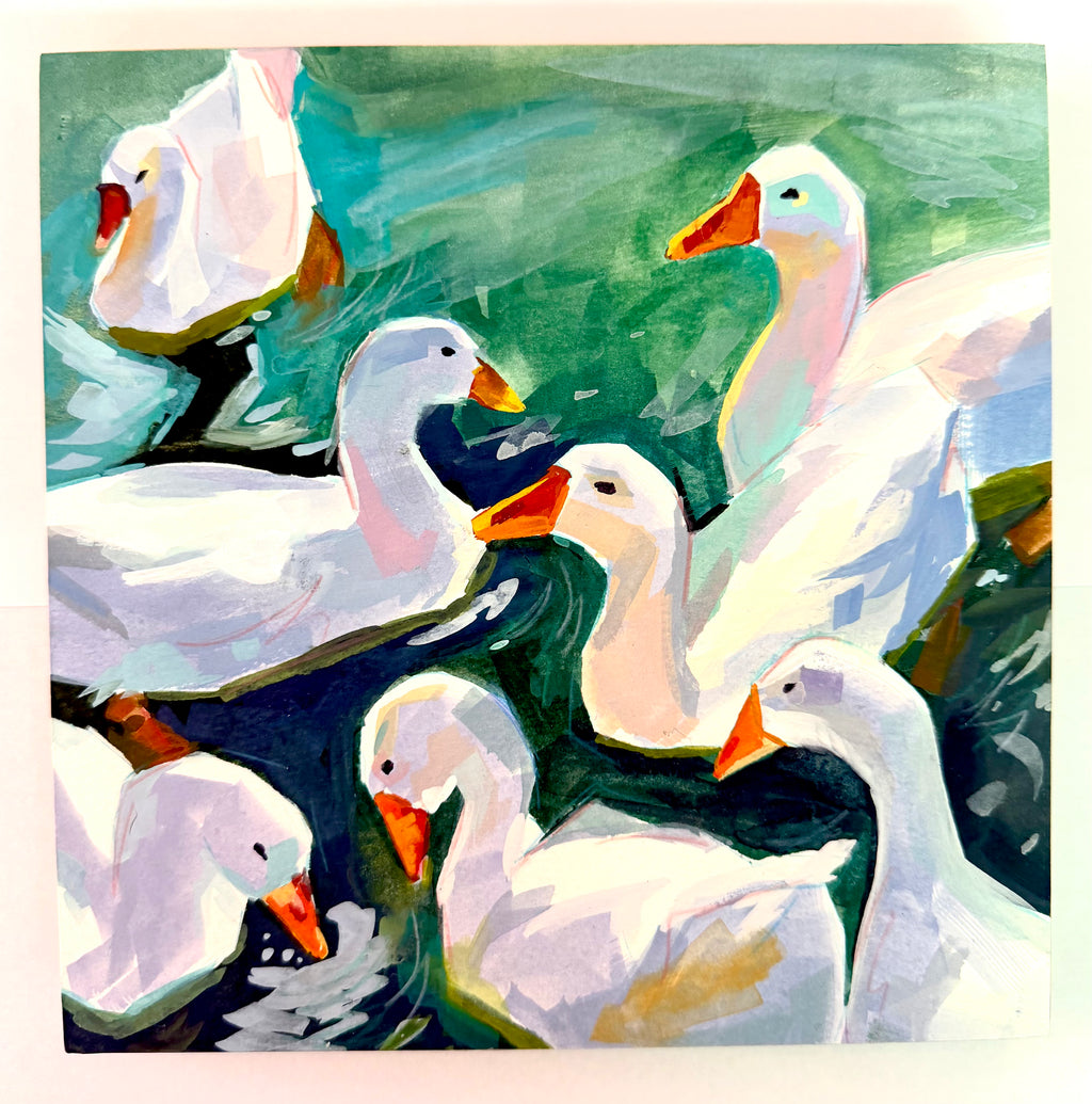 Kelley Luckett - Gaggle (of geese)